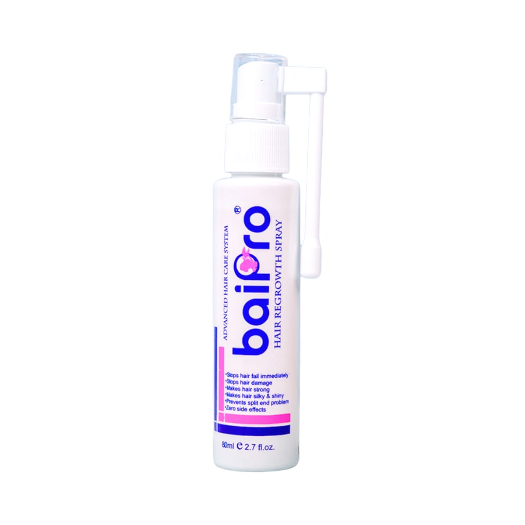 Baipro® Advanced Hair Regrowth Spray – Advanced Formula for Thinning Hair & Scalp Health - Gravis Healthcare