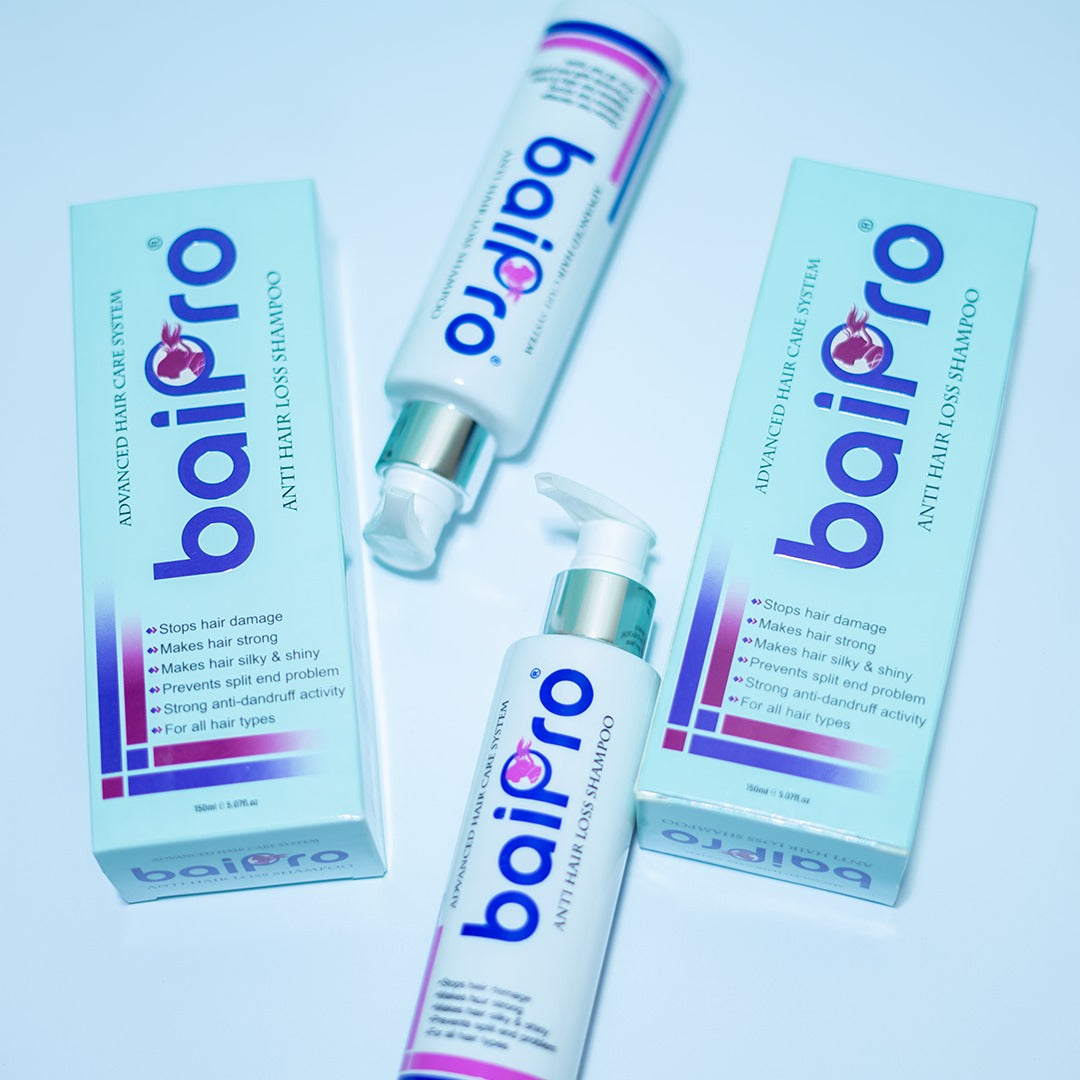 Baipro Anti Hair Loss Shampoo | Advanced Hair Care System for Growth & Shine
