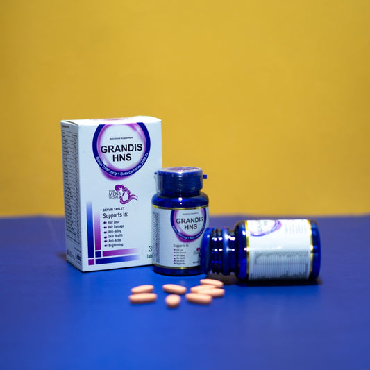 Grandis HNS | 30 Tablets | Hair, Nails, Skin, Whitening 
