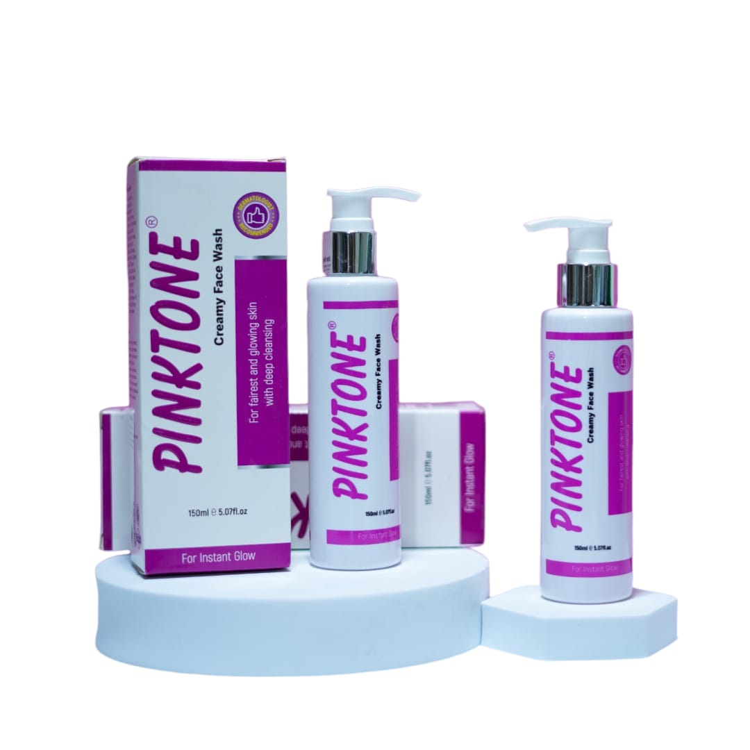 Pinktone Creamy Face Wash | For Instant Glow & Fairest Skin with Deep Cleansing (150ml)