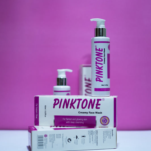 Pinktone Creamy Face Wash | For Instant Glow & Fairest Skin with Deep Cleansing (150ml)